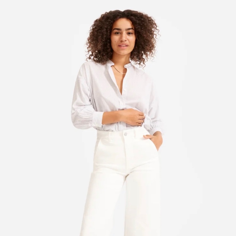 EVERLANE | Wide Leg Crop Pant 8